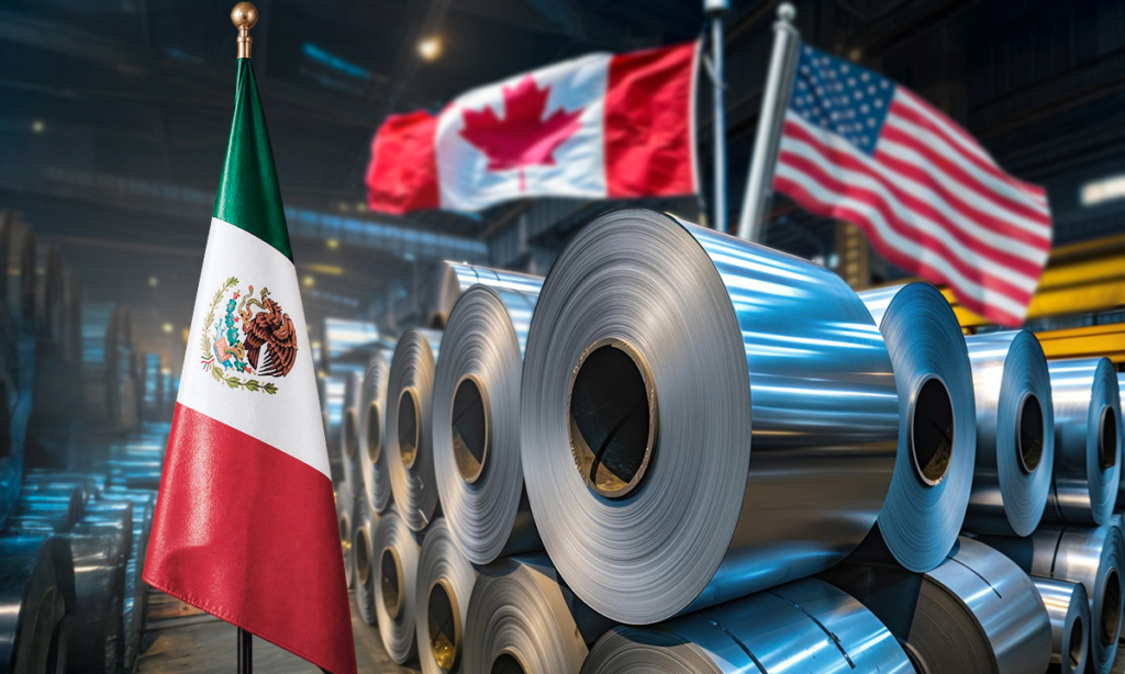 Aranceles al acero y autos mantienen sin acuerdo a México y EU