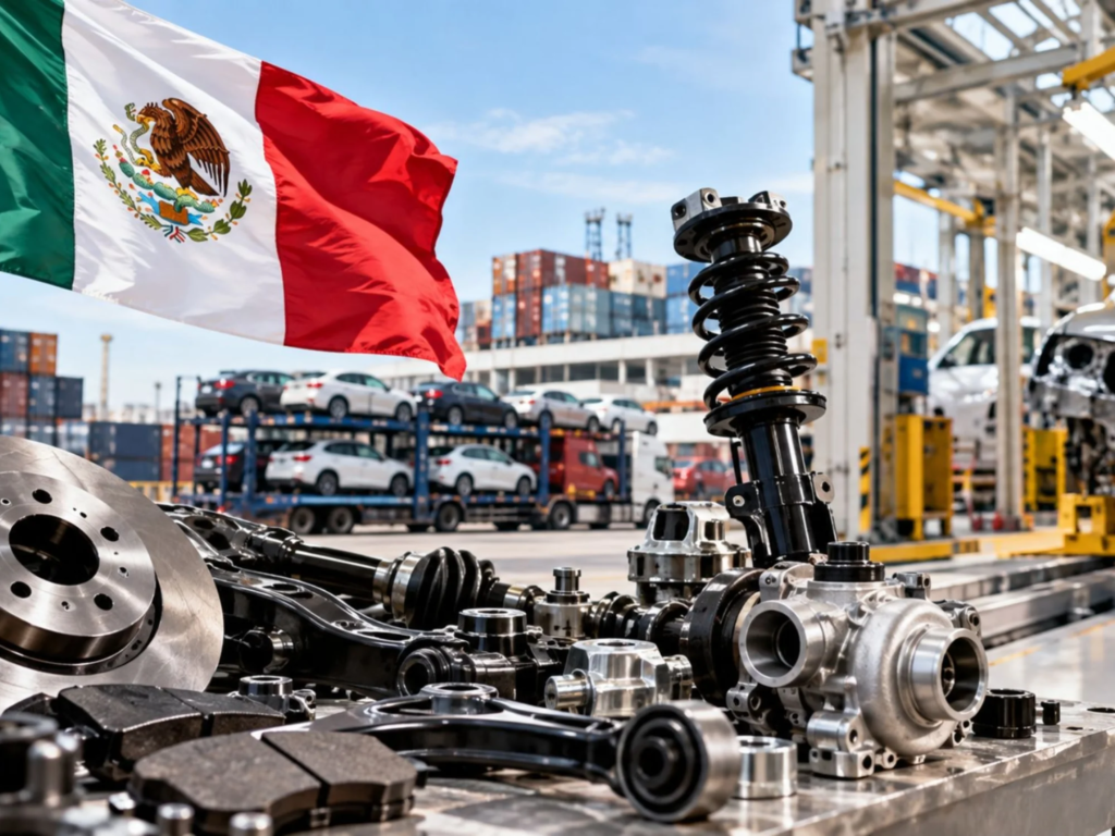 México endurece requisitos para importar componentes automotrices