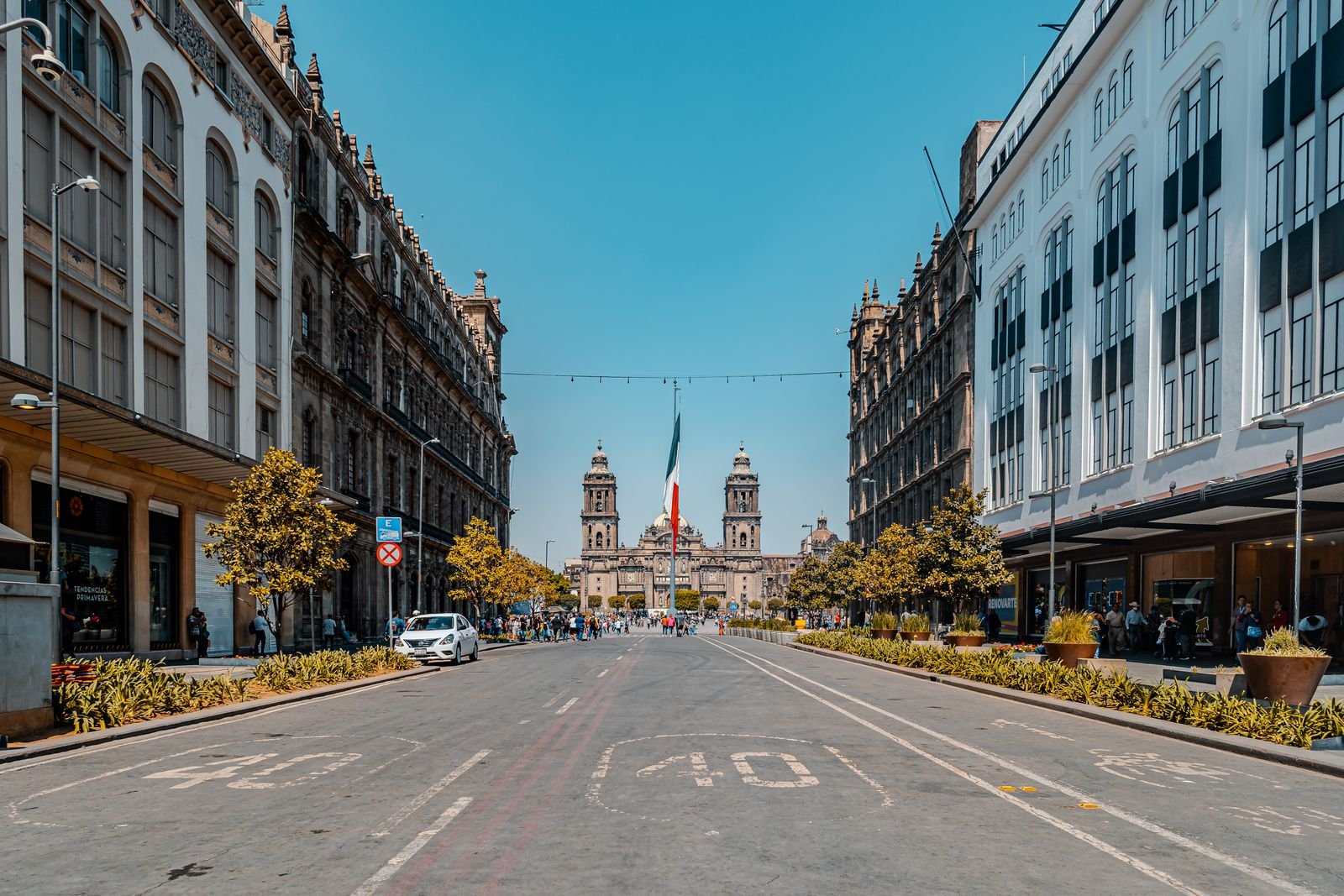 Plaza de la Constitución en la Ciudad de México, escenario habitual de la política nacional y del Consejo Nacional de Morena