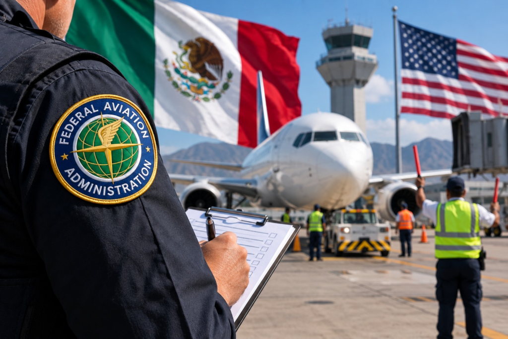 Seguridad aérea de México enfrenta riesgo de perder categoría ante EE. UU.