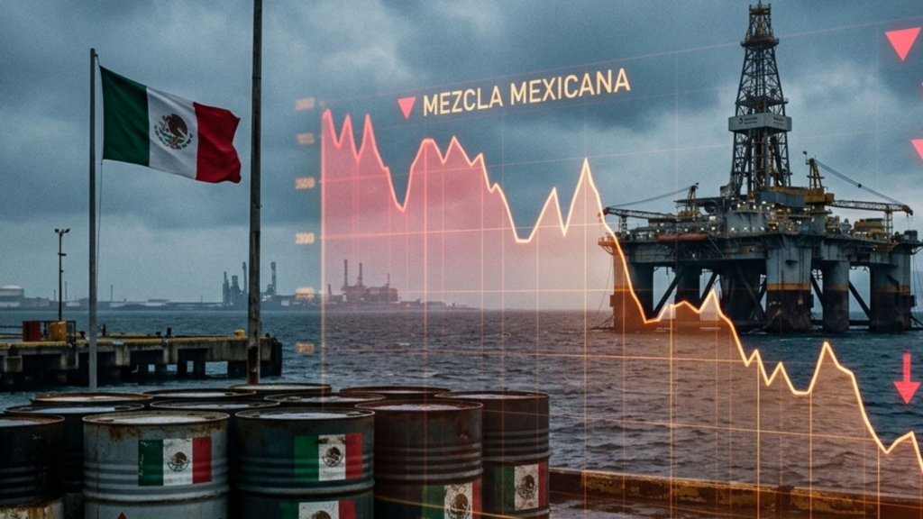 Déficit petrolero supera los 25 mil millones de dólares en México