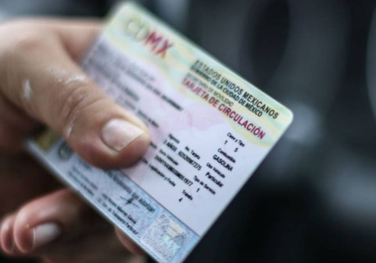 reposicion tarjeta de circulacion cdmx